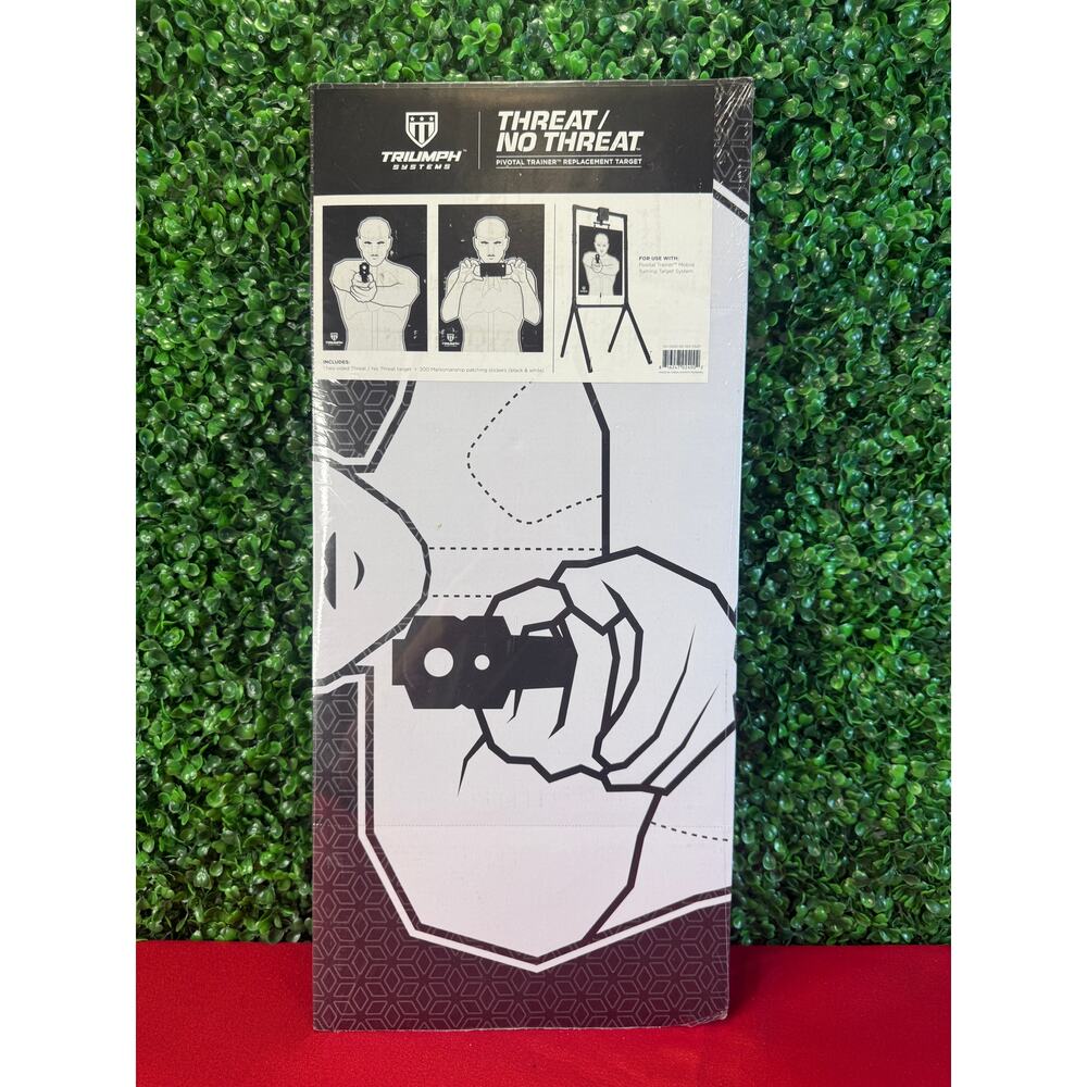 Triumph Systems Threat / No Threat Pivotal Trainer Replacement Target Tactical